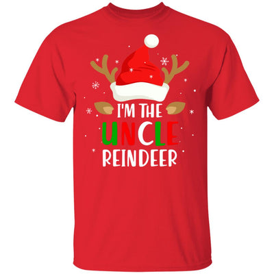 I'm The Uncle Reindeer Matching Family Christmas T-Shirt & Sweatshirt | Teecentury.com