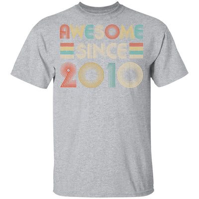 Awesome Since 2010 12th Birthday Gifts Youth Youth Shirt | Teecentury.com