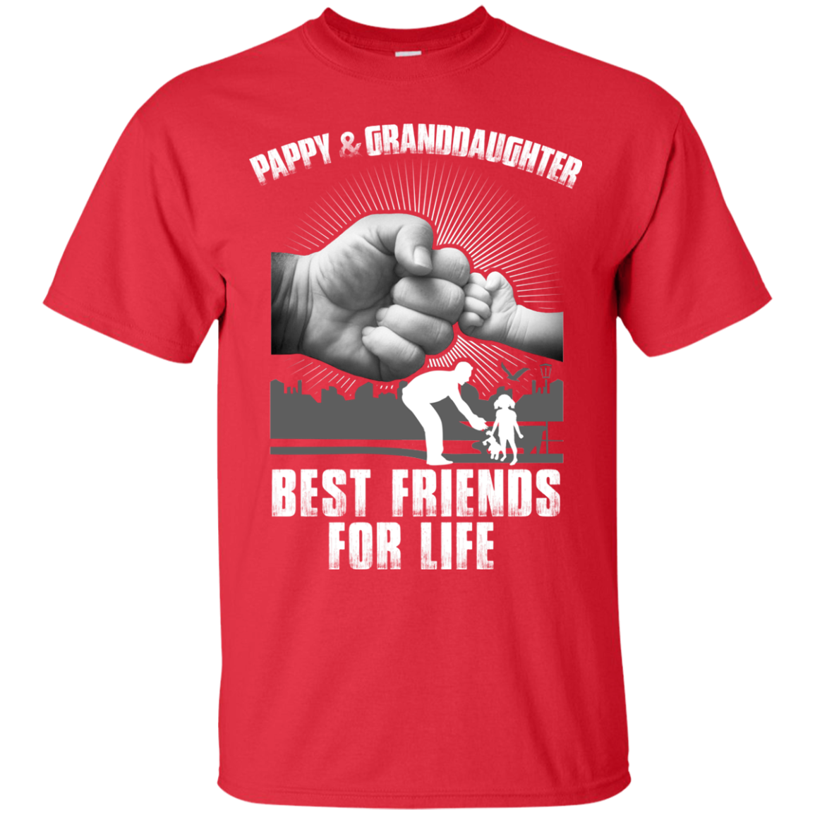 Pappy And Granddaughter Best Friends For Life T-Shirt & Sweatshirt | Teecentury.com