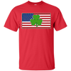 Shamrock Ireland USA Irish American Flag Gift T-Shirt & Hoodie | Teecentury.com