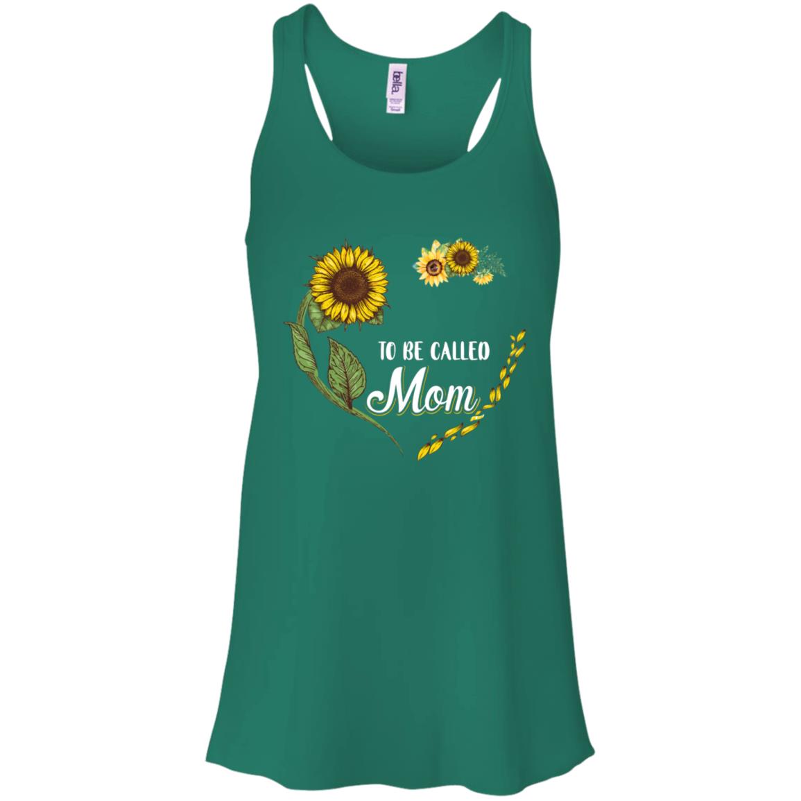 Blessed To Be Called Mom Sunflower Mothers Day Gift T-Shirt & Tank Top | Teecentury.com
