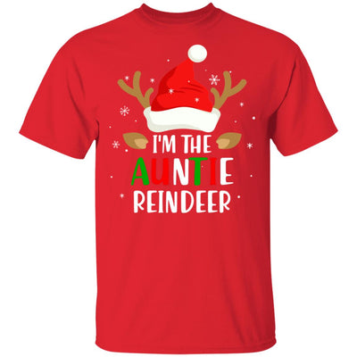 I'm The Auntie Reindeer Matching Family Christmas T-Shirt & Sweatshirt | Teecentury.com