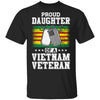 Proud Daughter Of A Veteran Dad Mom T-Shirt & Hoodie | Teecentury.com