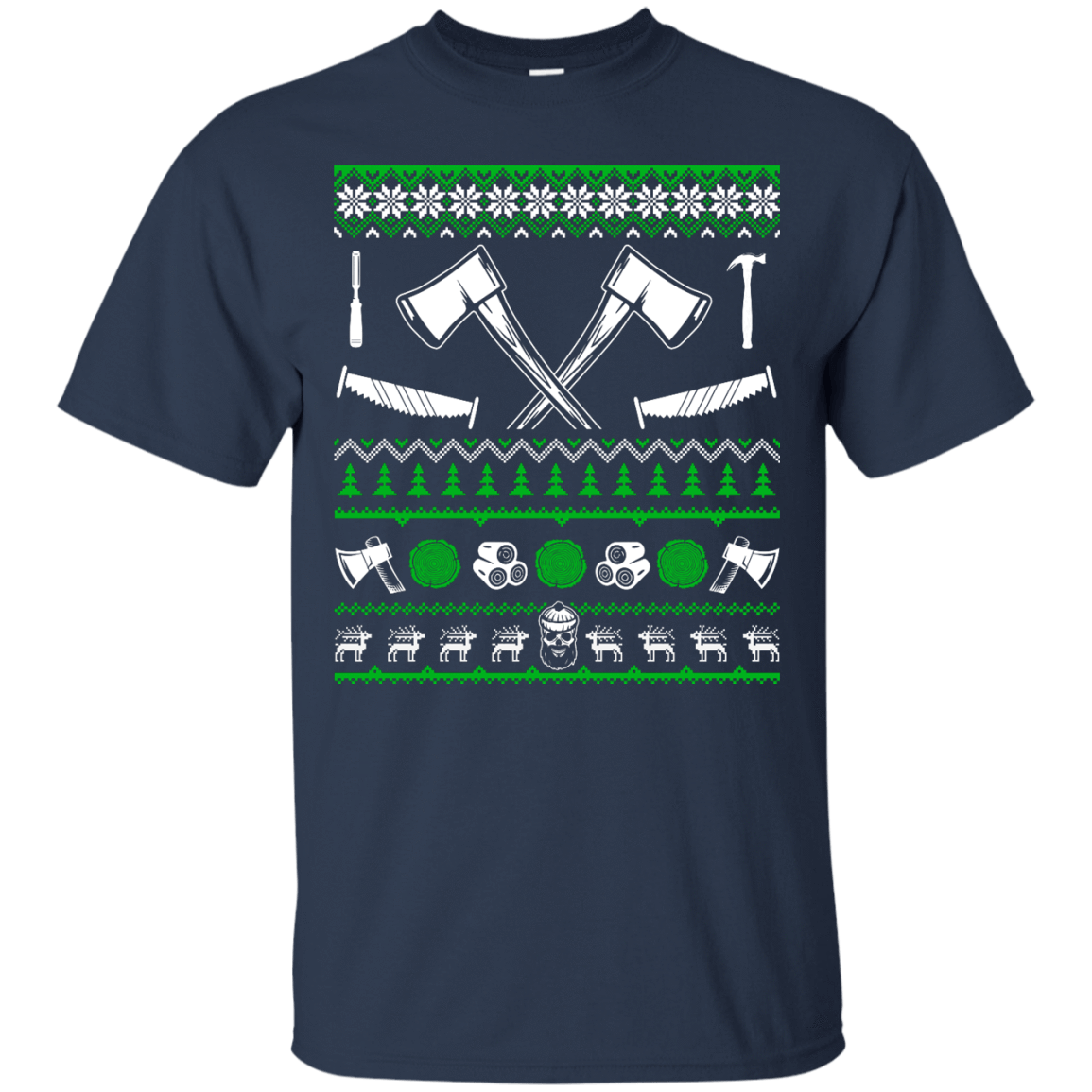 Lumberjack Christmas Sweater T-Shirt & Hoodie | Teecentury.com
