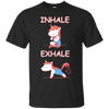 Yoga Unicorn Inhale Exhale T-Shirt & Hoodie | Teecentury.com