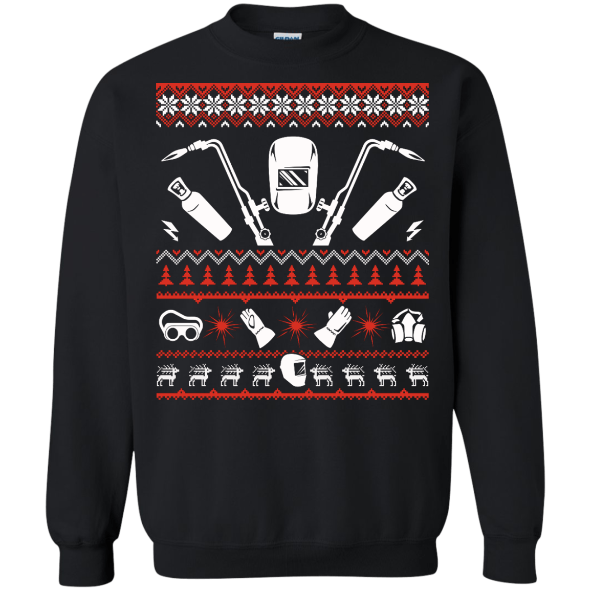 Welder Christmas Sweater T-Shirt & Hoodie | Teecentury.com