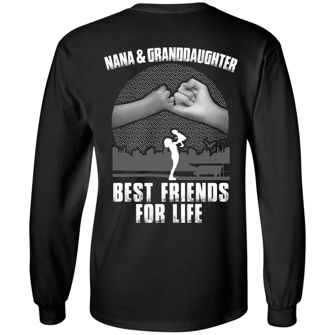 Nana and Granddaughter Best Friends For Life T-Shirt & Hoodie | Teecentury.com