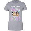 Let's Be Honest I Was Crazy Before The Dogs T-Shirt & Tank Top | Teecentury.com