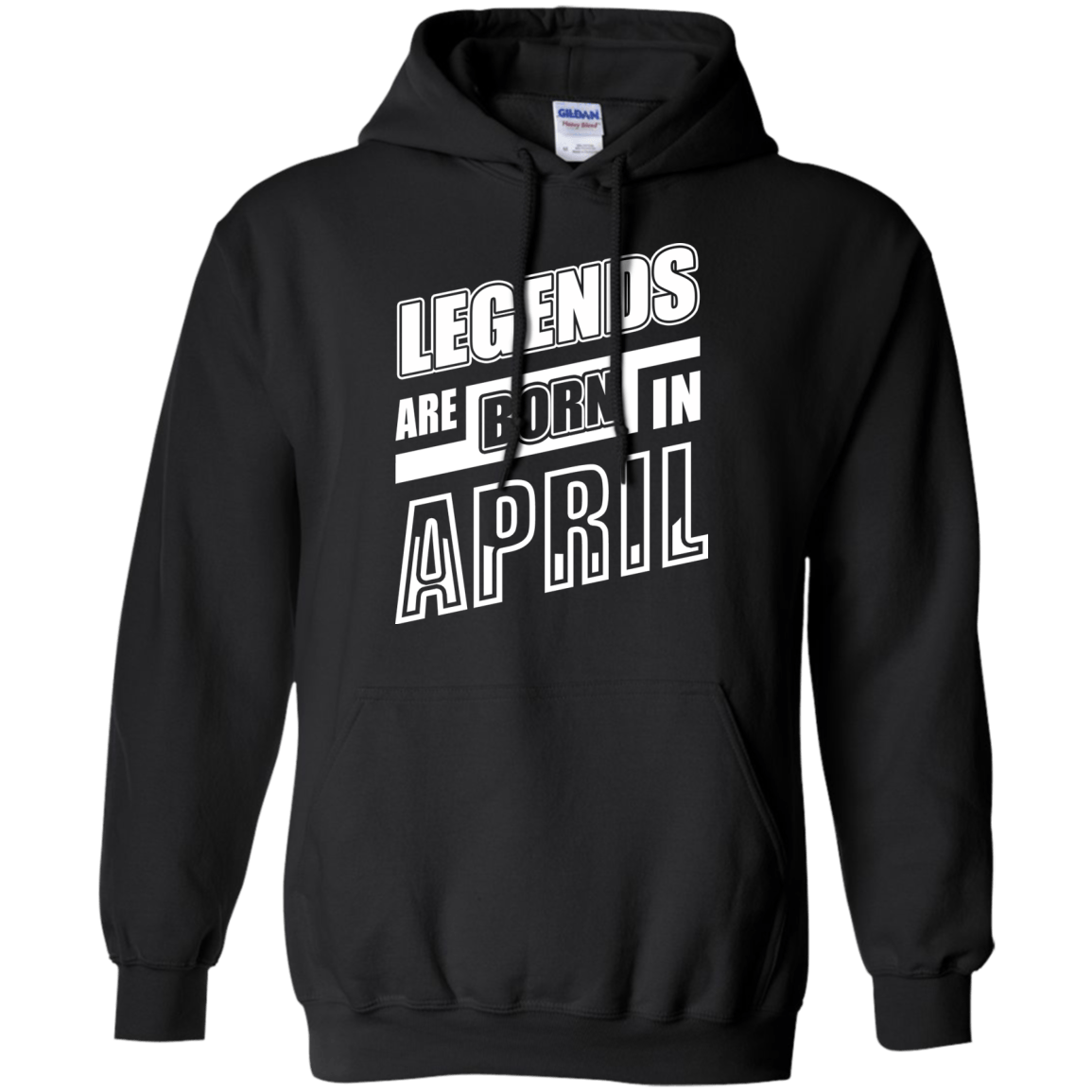 Legends are born in APRIL T-Shirt & Hoodie | Teecentury.com
