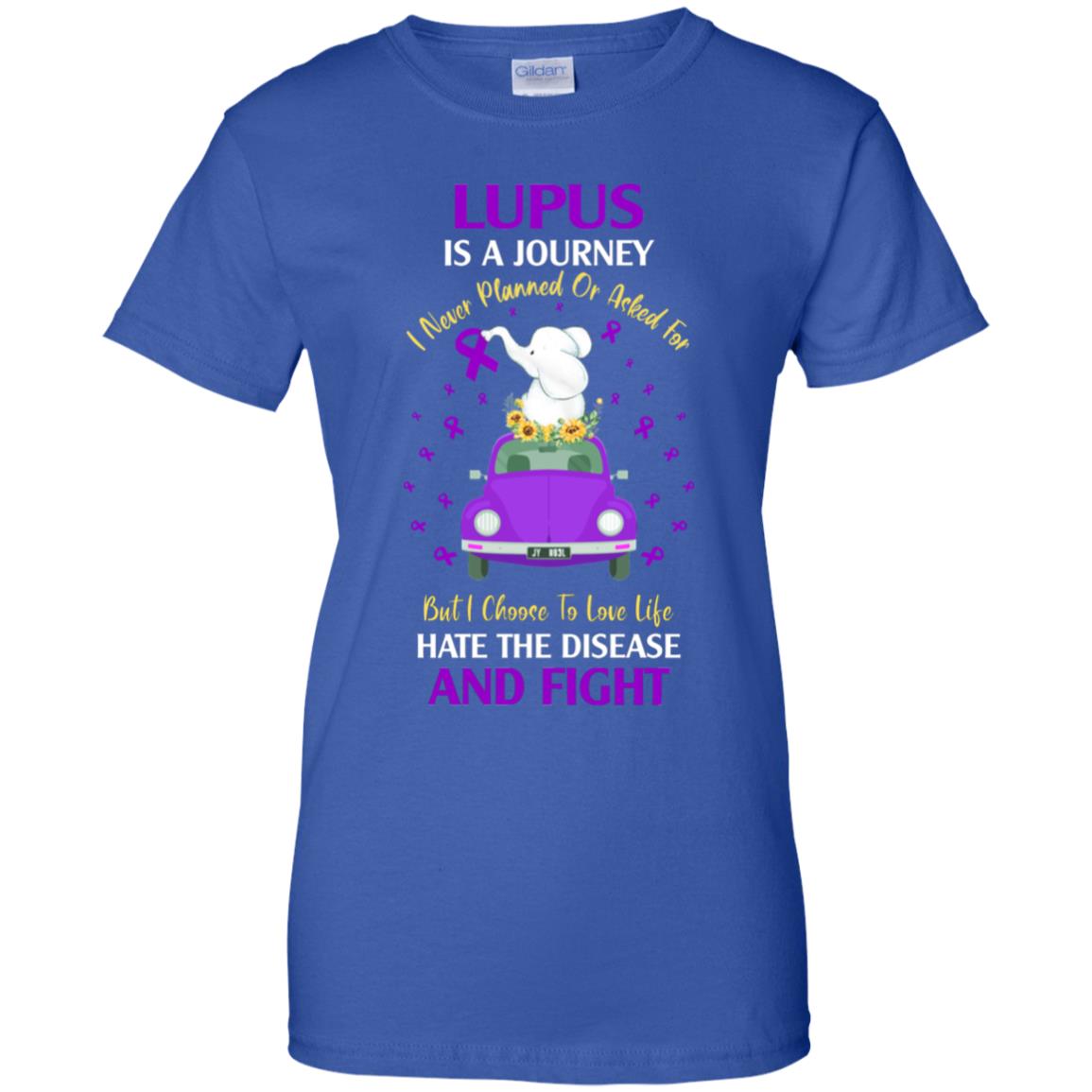 Lupus Awareness Is A Journey T-Shirt & Hoodie | Teecentury.com