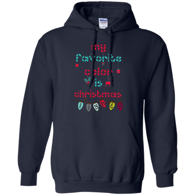 My Favorite Color Is Christmas Light T-Shirt & Hoodie | Teecentury.com