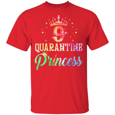 9 Quarantine Princess Happy Birthday Youth Youth Shirt | Teecentury.com