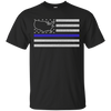 United States Thin Blue Line Police State T-Shirt & Hoodie | Teecentury.com