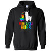 Free Mom Hugs Llama Rainbow Heart LGBT Pride Month T-Shirt & Hoodie | Teecentury.com