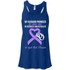 My Husband Promises To Love Me In Sickness Lavender Ribbon T-Shirt & Tank Top | Teecentury.com
