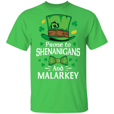 St Patricks Day Funny Shenanigans And Melarkey Irish T-Shirt & Hoodie | Teecentury.com