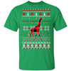 Giraffe Red Plaid Ugly Christmas Sweater Funny Gifts T-Shirt & Sweatshirt | Teecentury.com