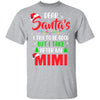 Dear Santa I Tried To Be Good But My Mimi Christmas Kids Youth Youth Shirt | Teecentury.com