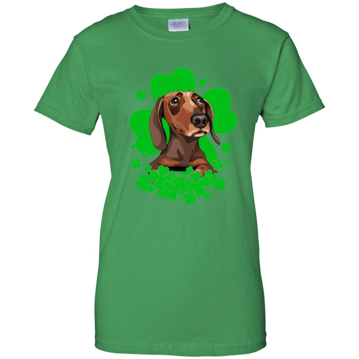 Dachshund St. Patrick's Day Clovers T-Shirt & Hoodie | Teecentury.com