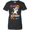 Grandma Of The Birthday Girl Dabbing Unicorn Party T-Shirt & Hoodie | Teecentury.com