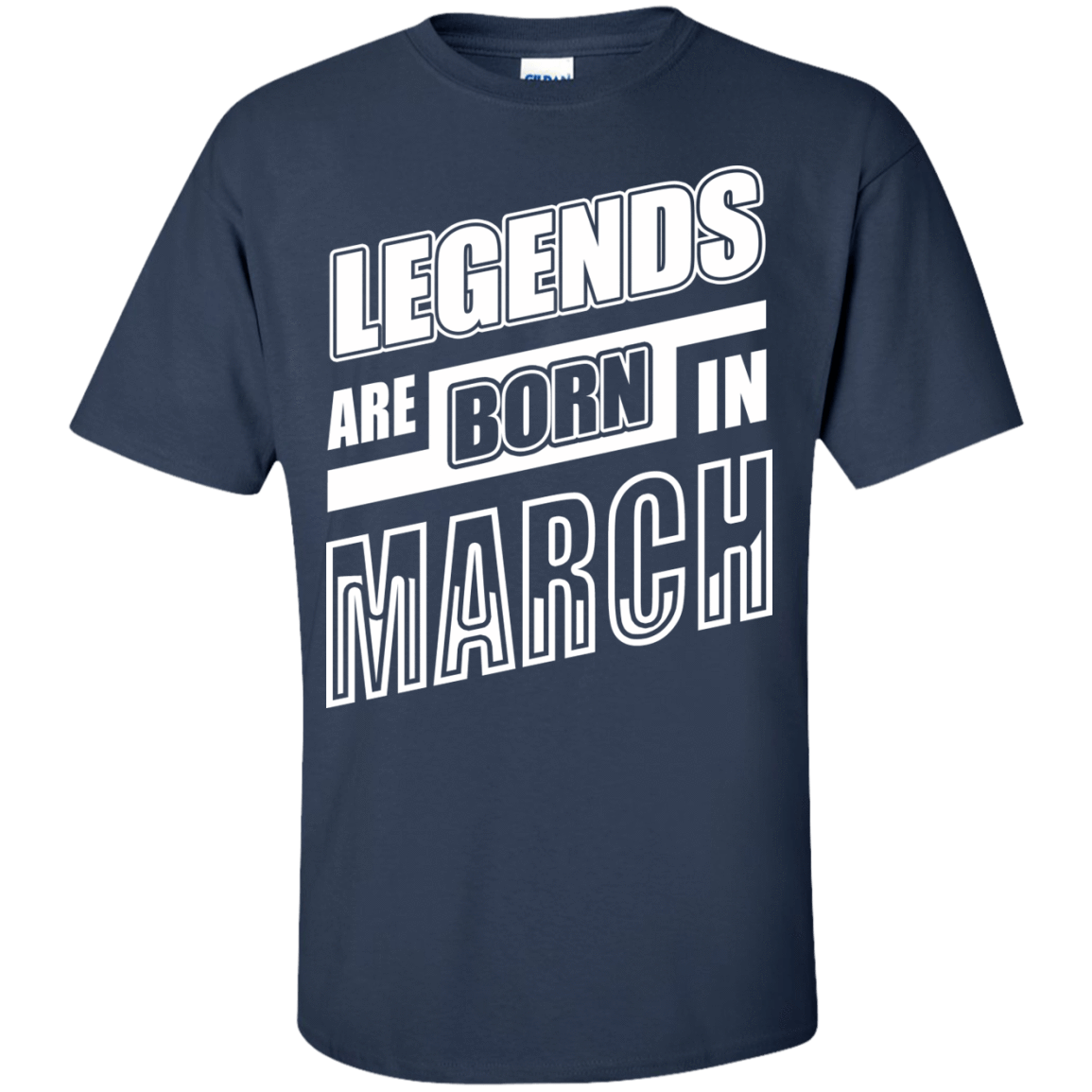 Legends are born in MARCH T-Shirt & Hoodie | Teecentury.com