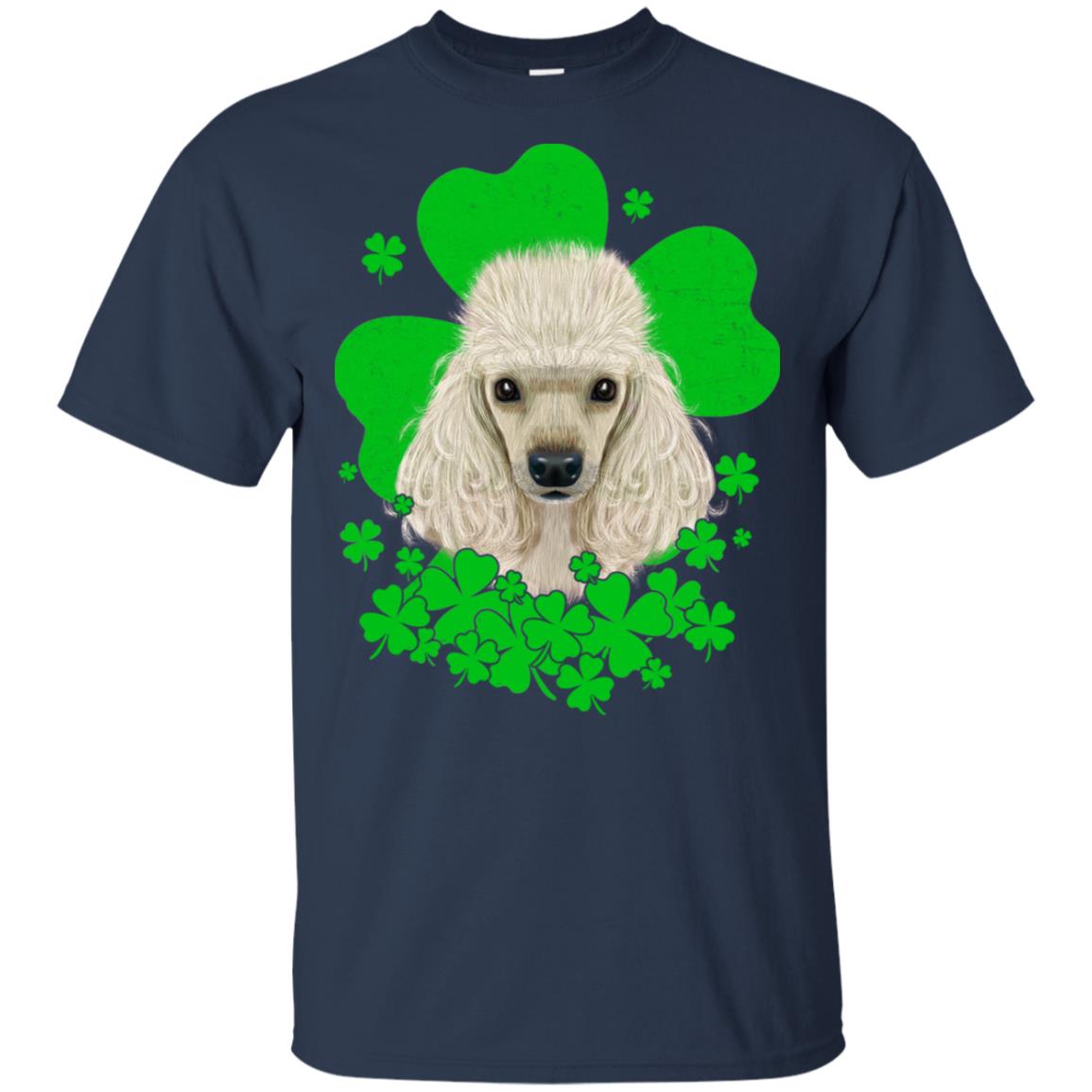 Poodle St. Patrick's Day Clovers T-Shirt & Hoodie | Teecentury.com
