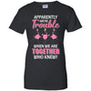 Apparently We're Trouble When We Are Together Flamingo T-Shirt & Hoodie | Teecentury.com