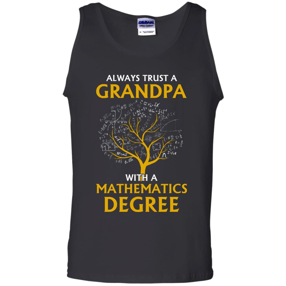 Always Trust A Grandpa With A Mathematics Degree T-Shirt & Hoodie | Teecentury.com