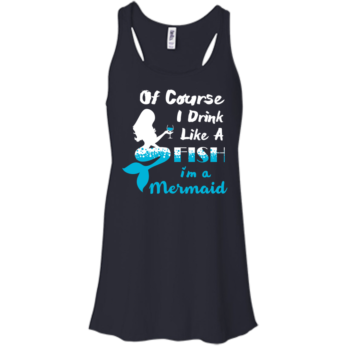 Of Course I Drink Like A Fish I'm Mermaid T-Shirt & Hoodie | Teecentury.com