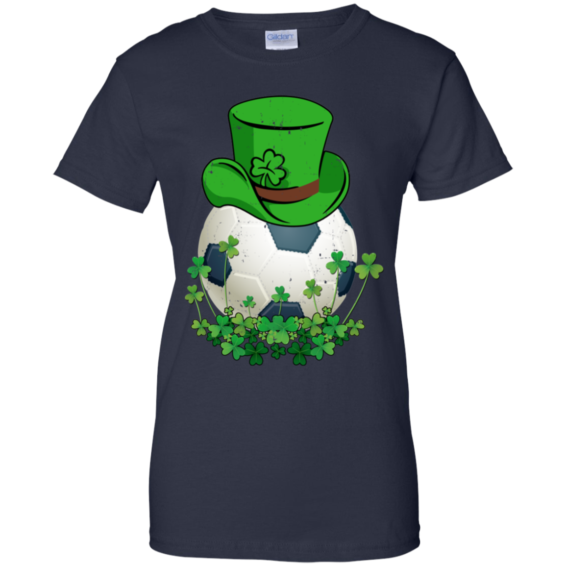 Shamrock Soccer Leprechaun St Patricks Day T-Shirt & Hoodie | Teecentury.com