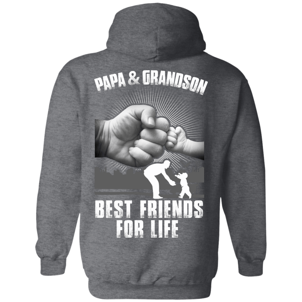 Papa And Grandson Best Friends For Life T-Shirt & Hoodie | Teecentury.com