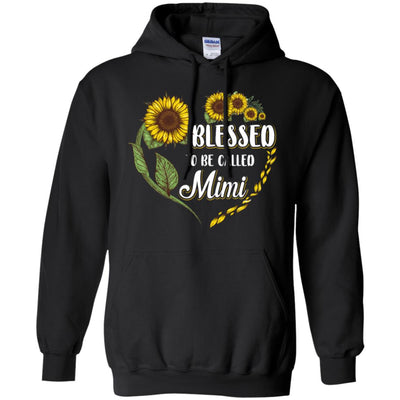 Blessed To Be Called Mimi Sunflower Mothers Day Gift T-Shirt & Tank Top | Teecentury.com