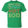 Epic Since May 2013 Vintage 9th Birthday Gifts Youth Youth Shirt | Teecentury.com