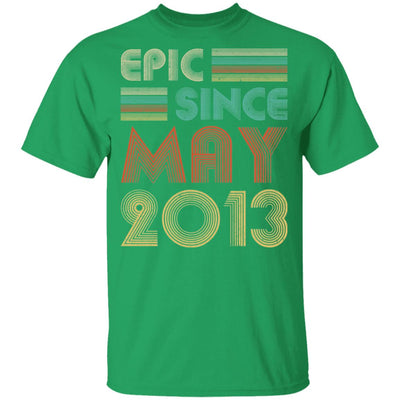 Epic Since May 2013 Vintage 9th Birthday Gifts Youth Youth Shirt | Teecentury.com