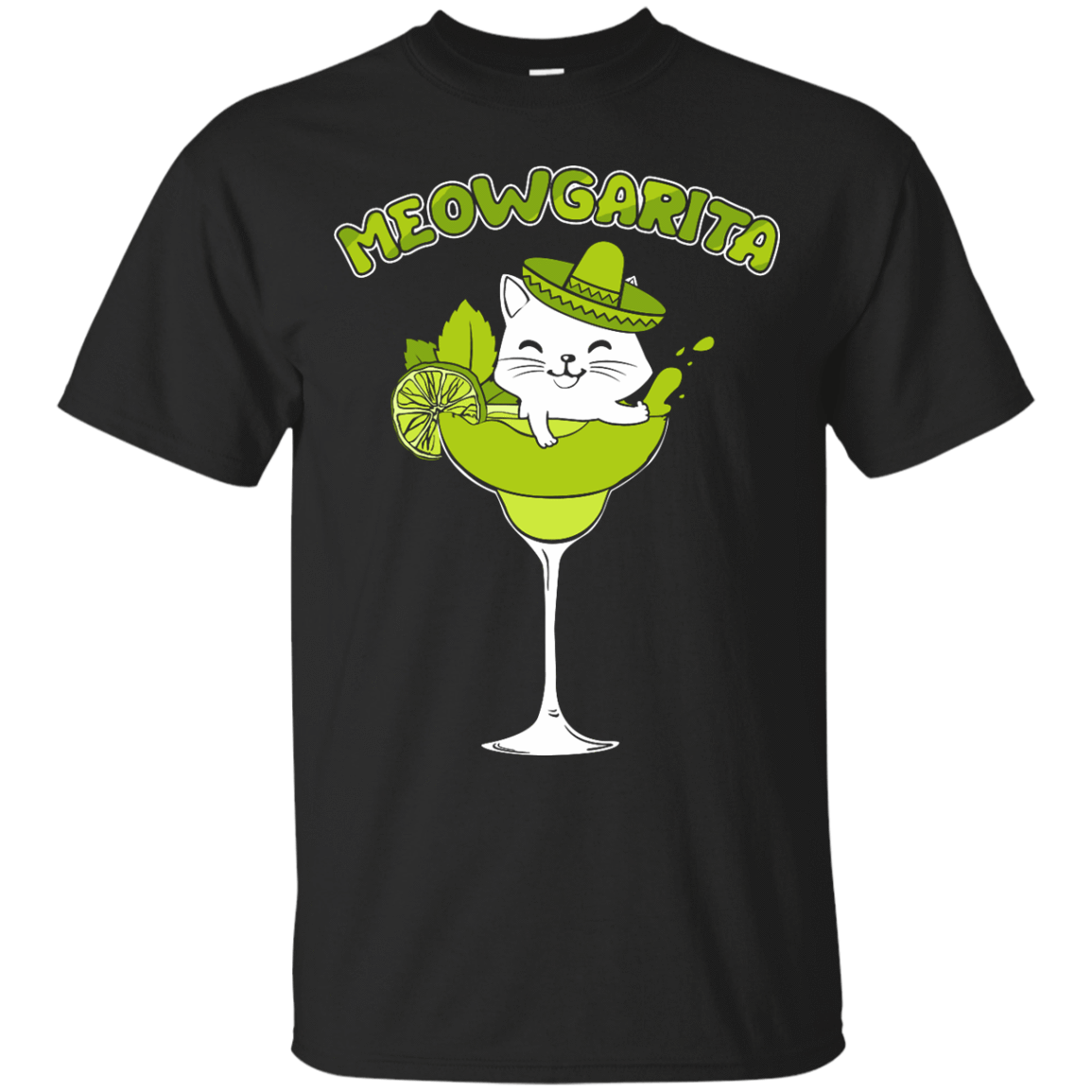 Meowgarita - Cat Margarita Cute Alcohol Cocktail T-Shirt Meowgarita - Cat Margarita Cute Alcohol Cocktail T-Shirt