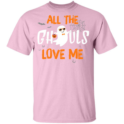 All The Ghouls Love Me Funny Halloween Kids Boy Girl Youth Youth Shirt | Teecentury.com