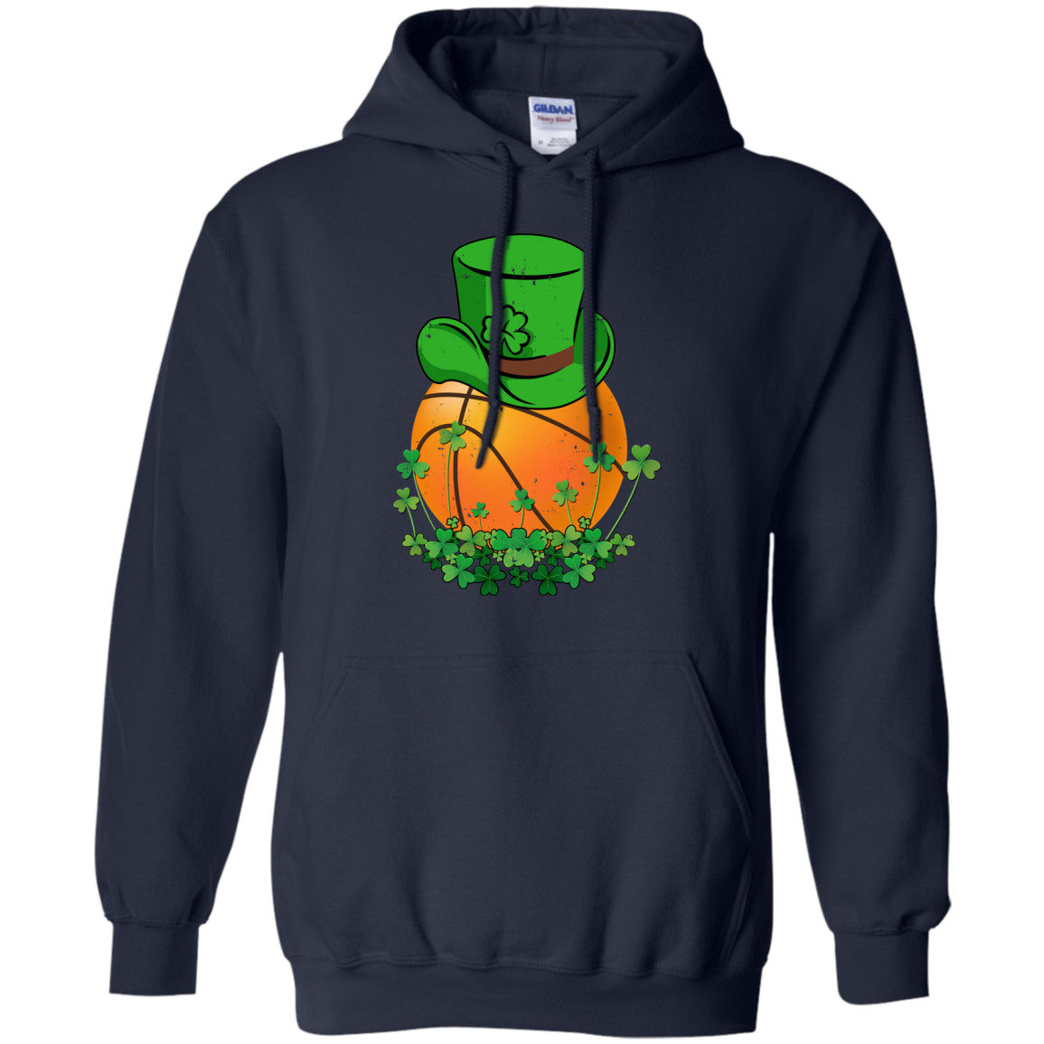Shamrock Basketball Leprechaun St Patricks Day T-Shirt & Hoodie | Teecentury.com
