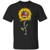 You Are My Sunshine Sunflower Female Firefighter Gifts T-Shirt & Hoodie | Teecentury.com