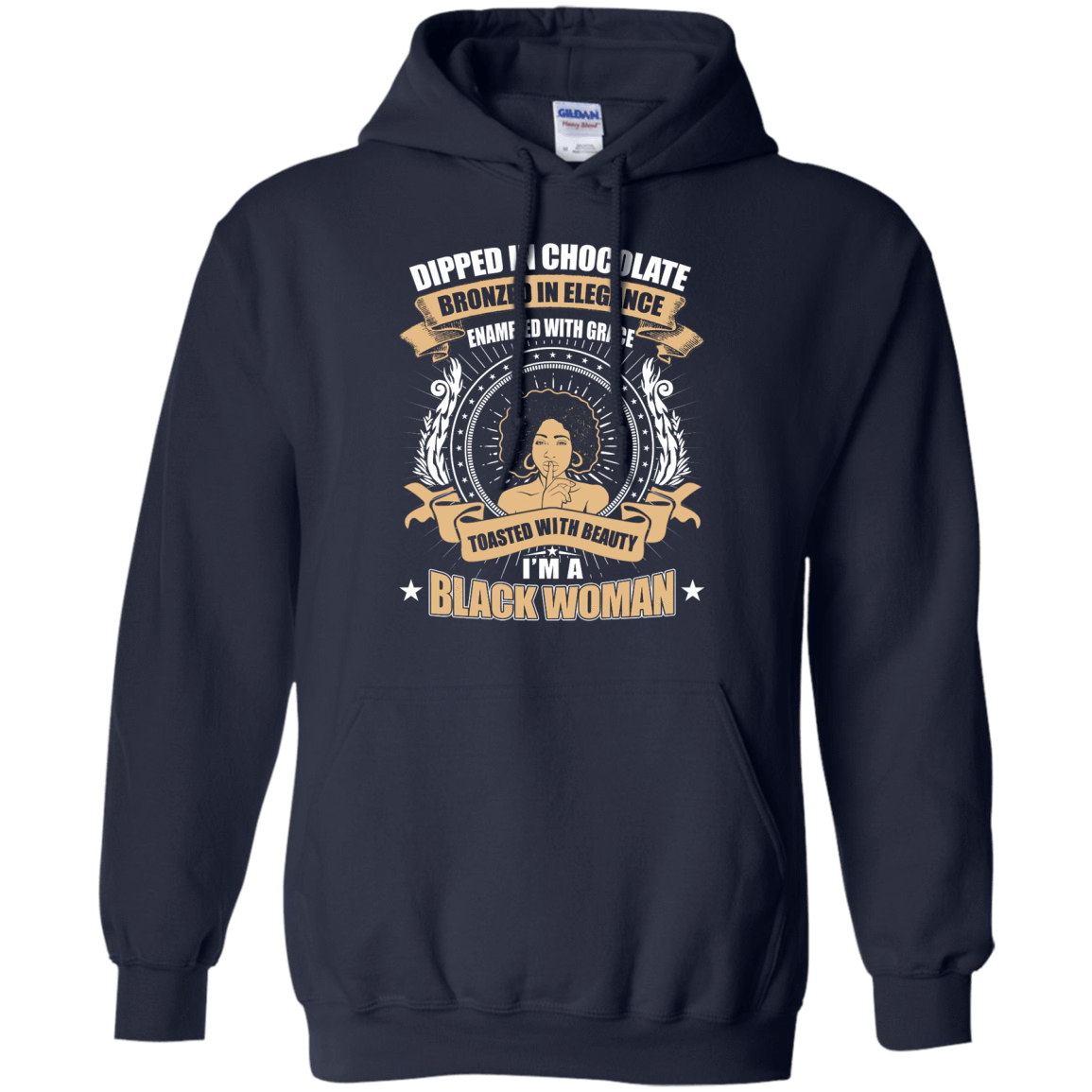 Toasted With Beauty I'm A Black Woman T-Shirt & Hoodie | Teecentury.com