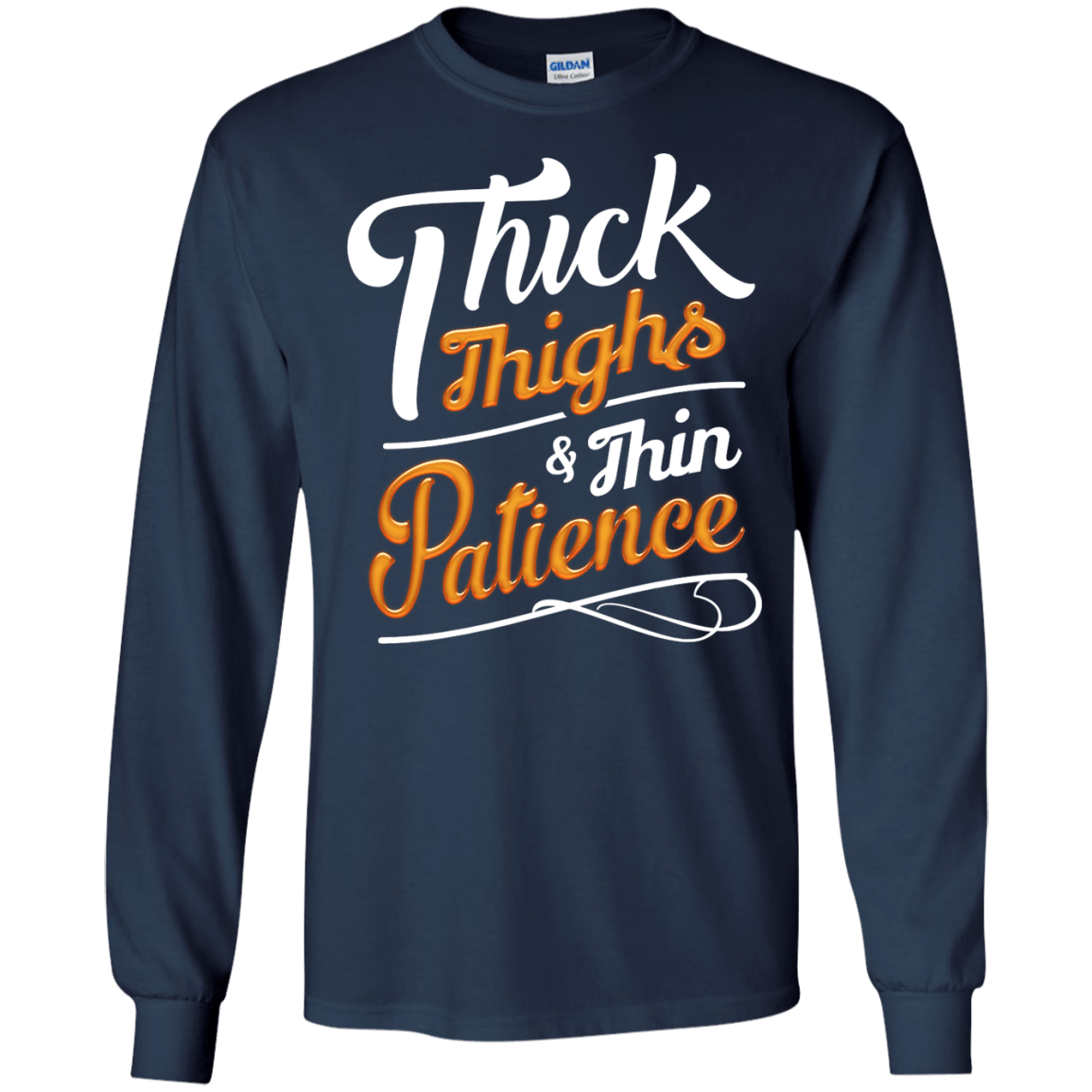 Thick Thighs Thin Patience T-Shirt & Hoodie | Teecentury.com