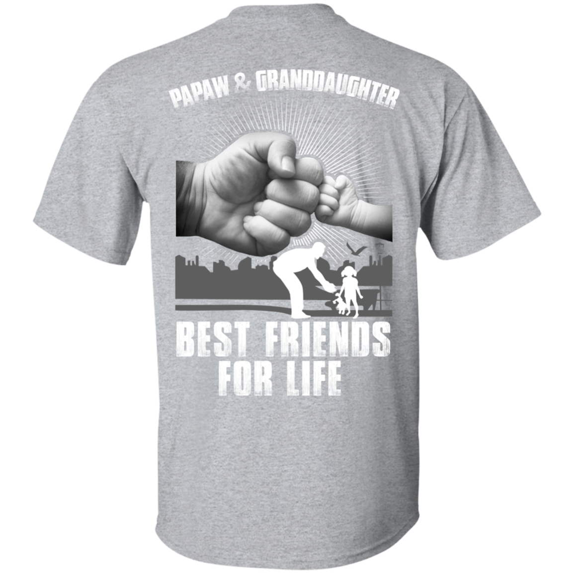 Papaw And Granddaughter Best Friends For Life T-Shirt & Hoodie | Teecentury.com