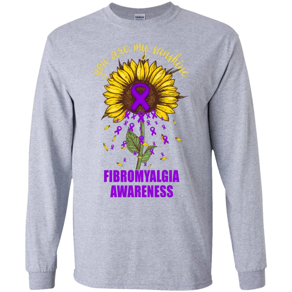 You Are My Sunshine Fibromyalgia Awareness T-Shirt & Hoodie | Teecentury.com