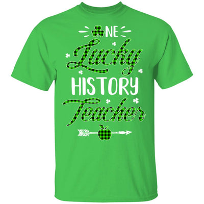 One Lucky History Teacher St Patricks Day Irish Gift T-Shirt & Hoodie | Teecentury.com