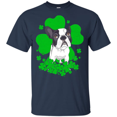Bulldog St. Patrick's Day Clovers T-Shirt & Hoodie | Teecentury.com