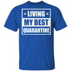 Best Quarantine Mom Ever Funny Social Distancing T-Shirt & Tank Top | Teecentury.com