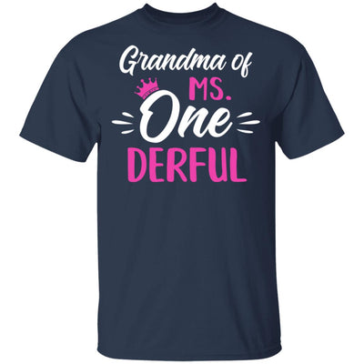 Grandma Of Ms Onederful 1st Birthday Party Costumes Gifts T-Shirt & Hoodie | Teecentury.com