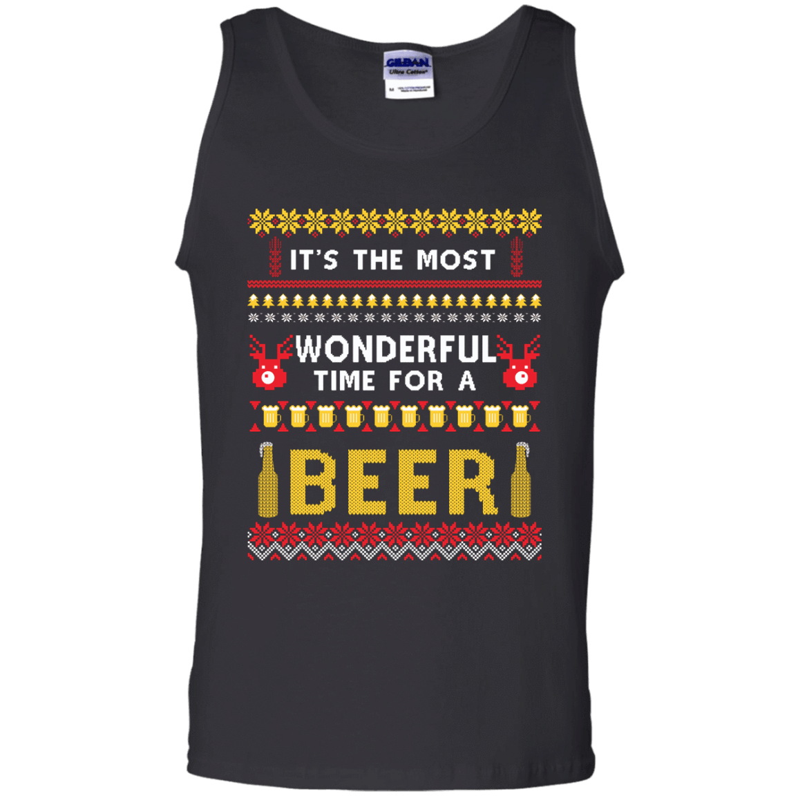 It's The Most Wonderful Time For A Beer Ugly Sweater T-Shirt & Hoodie | Teecentury.com