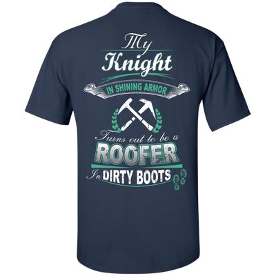 Turns out to be a ROOFER In Dirty Boots T-Shirt & Hoodie | Teecentury.com
