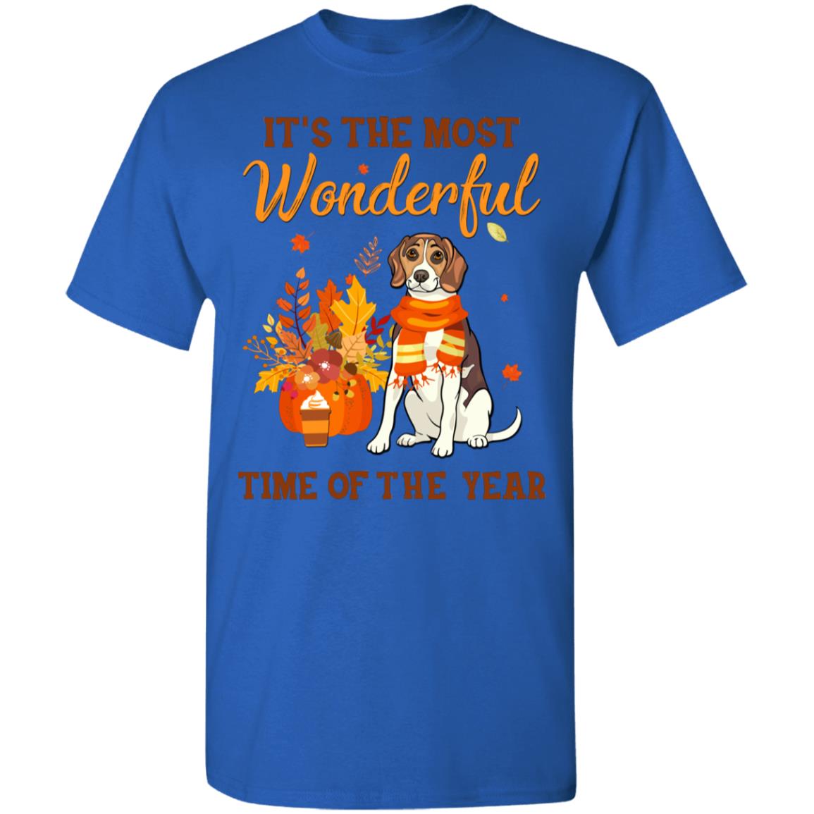 Beagle Autumn It's The Most Wonderful Time Of The Year T-Shirt & Hoodie | Teecentury.com