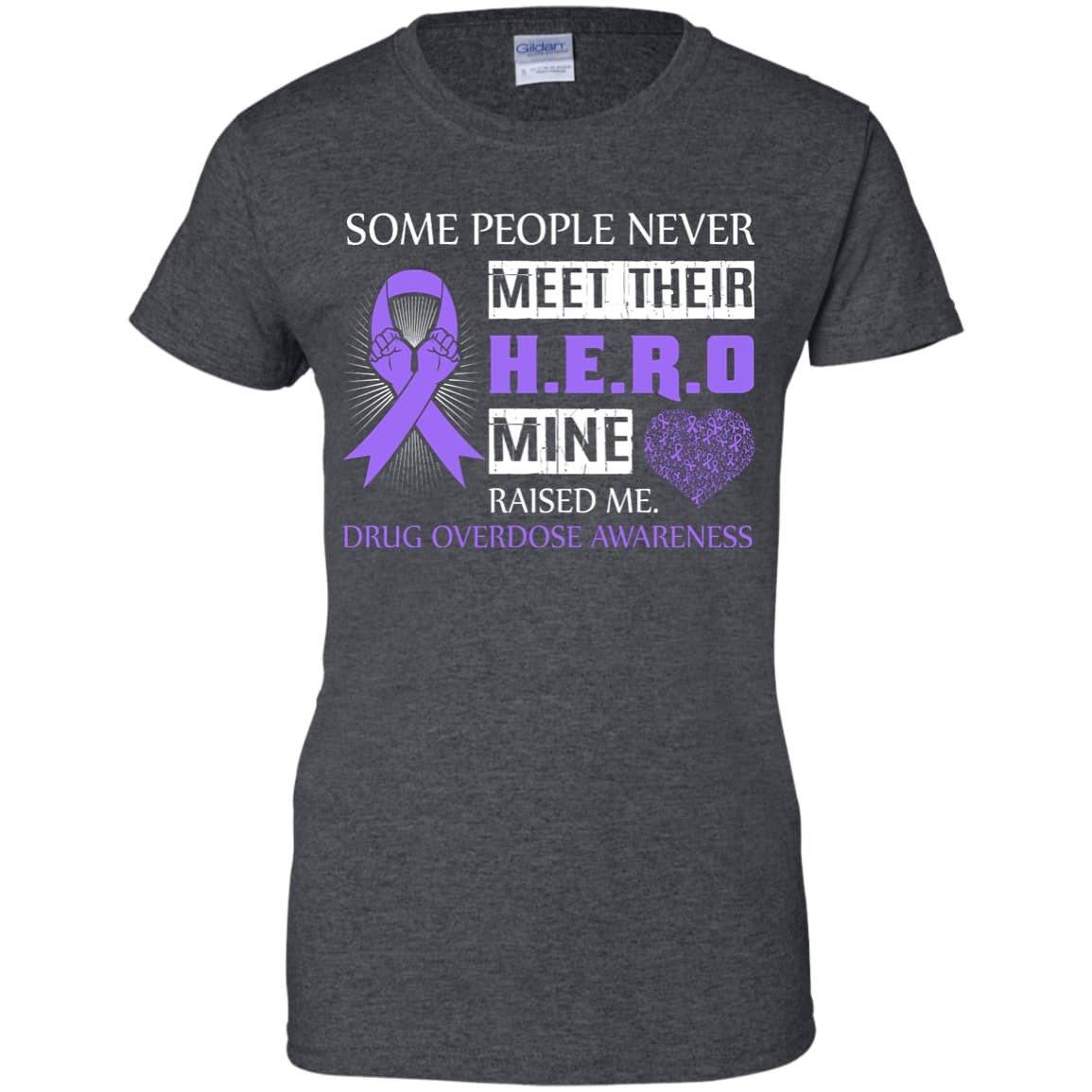 Drug Overdose Awareness Some People Never Meet Hero T-Shirt & Hoodie | Teecentury.com